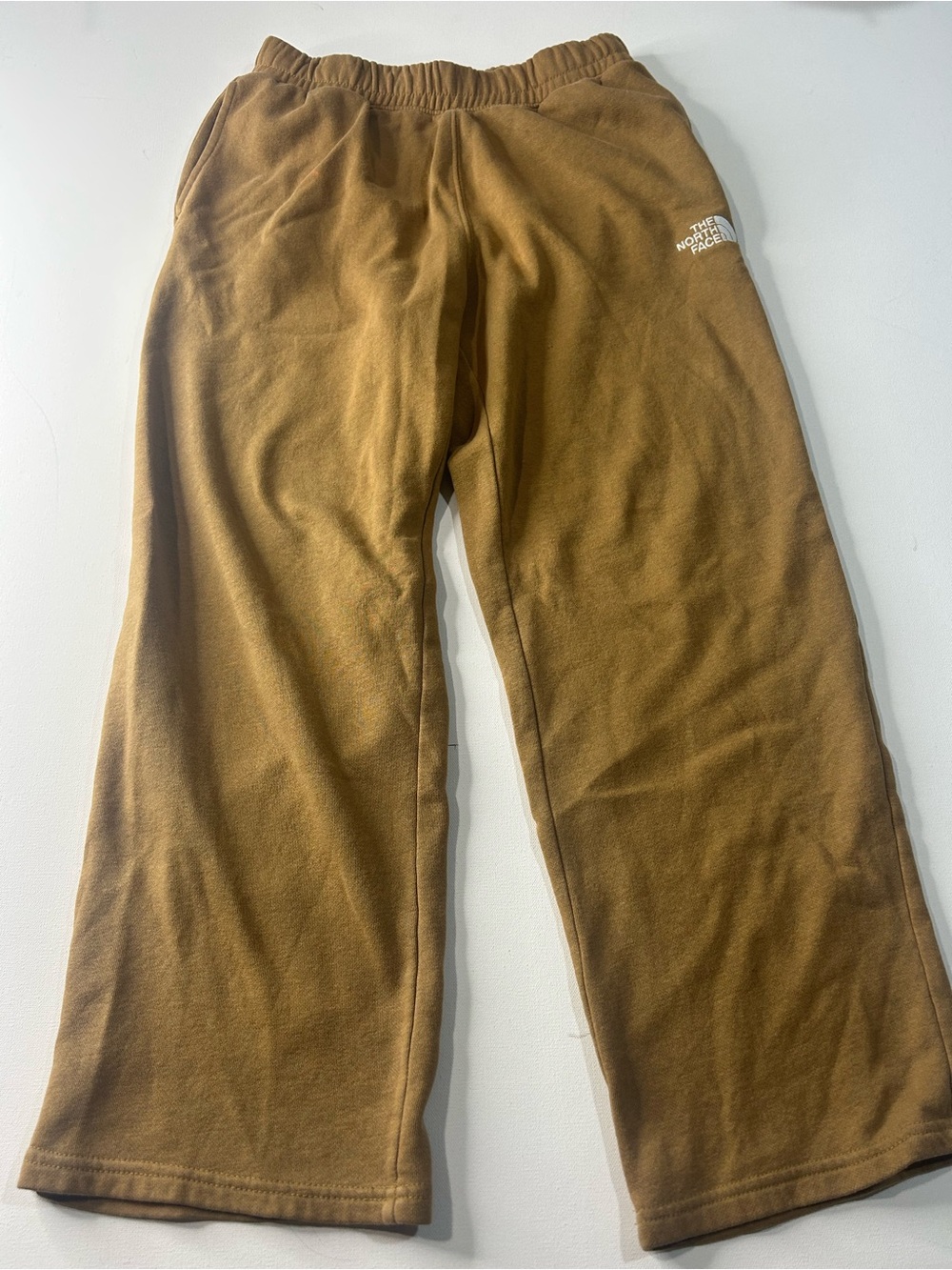 The North Face Small Caramel Brown Fleece Joggers